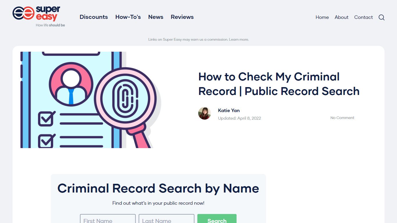 How to Check My Criminal Record | Public Record Search